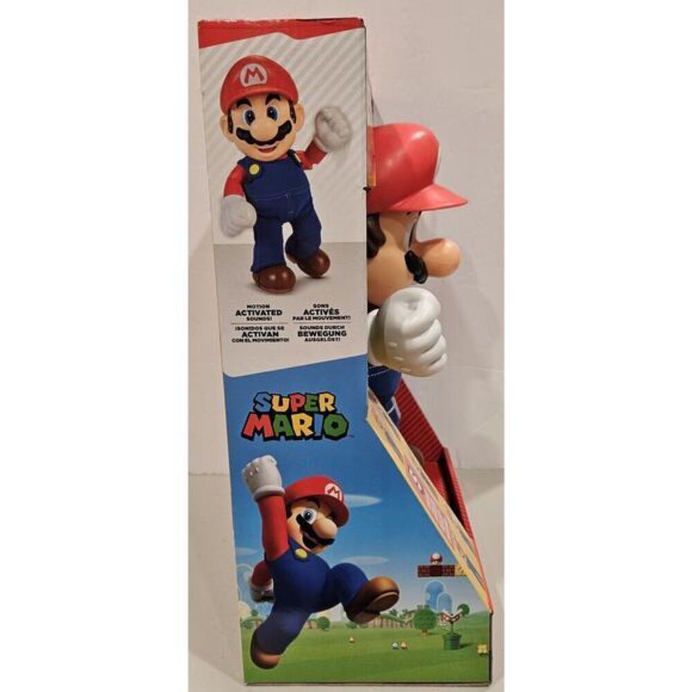 Super Mario It's-A Me, Mario! Talking 12 Inch Figure / Jakks / New!/ Great Gift! - Picture 5 of 7